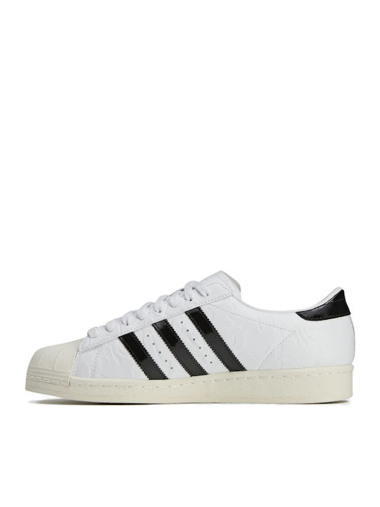 Adidași Albi Negri