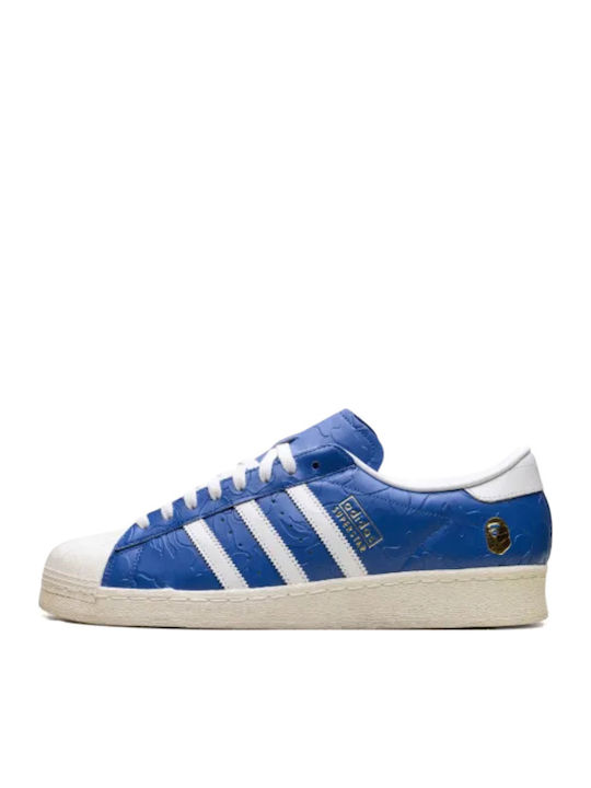 Adidași Albastru Alb