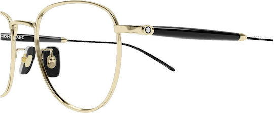 Mont Blanc MB0410O 001 Prescription Eyeglass Frames