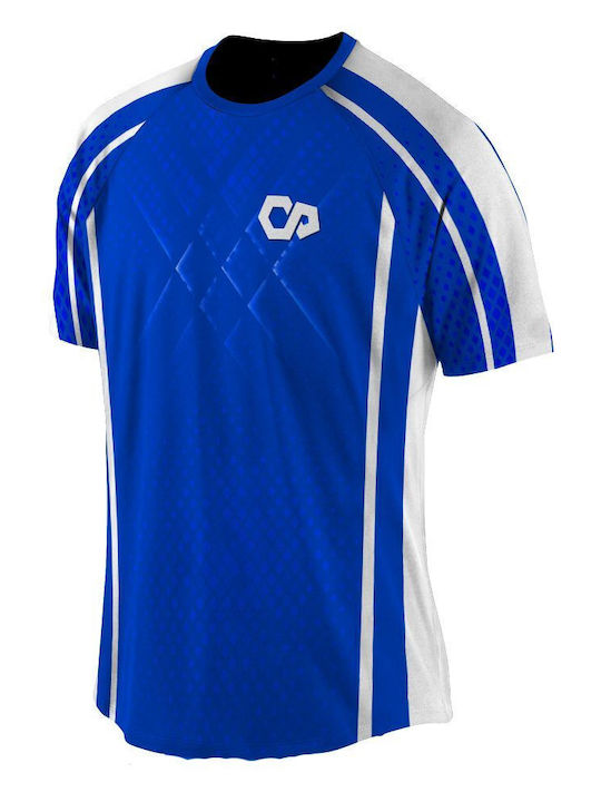 Athlon Short Sleeve Shirt 170-1862 for Muay Thai Blue