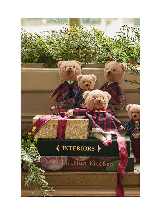 Hängender Weihnachtsbaumschmuck Bär 13x24cm Verschiedene Designs