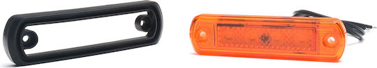 Led Position Light 1338 W189 12v-24v Orange Was
