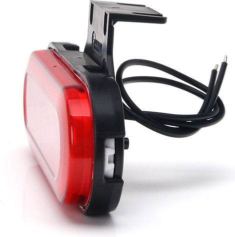 Lumină de poziție LED 1400 W198 12v-24v roșu Was