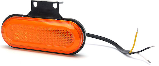Led Position Light 1420 W198 12v-24v Orange Turn Signal Was
