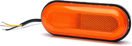 Led Position Light 1420 W198 12v-24v Orange Turn Signal Was