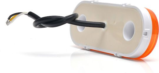 Led Position Light 1420 W198 12v-24v Orange Turn Signal Was