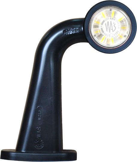 Lumină de poziție LED braț 499bcp W21.5w 12v-24v alb roșu dreapta Was