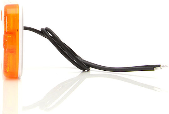 Led Position Light 904 W128 12v-24v Orange Was