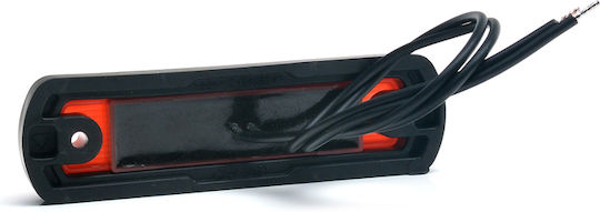 Lumină de poziție LED 1342 W189n 12v-24v roșu Was