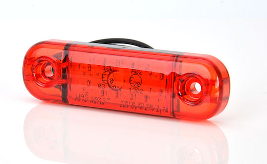 Led Position Light 715 W97.3 12v-24v Red Was