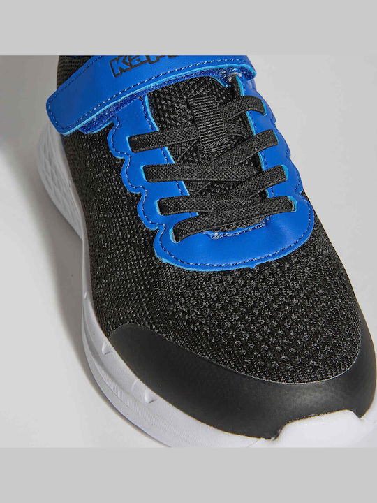 Kids Sports Shoes Running with Laces Black