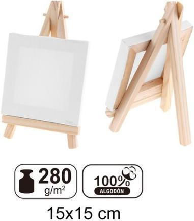 Canava Mini Sevalet Din Lemn Artix 15x15cm 280gr