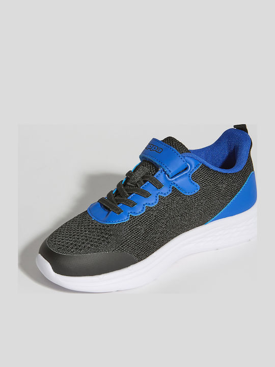 Kids Sports Shoes Running with Laces Black