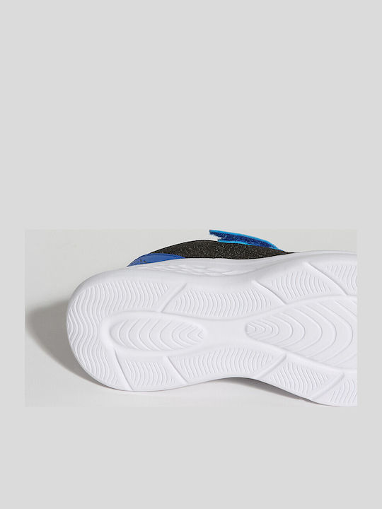 Kids Sports Shoes Running with Laces Black