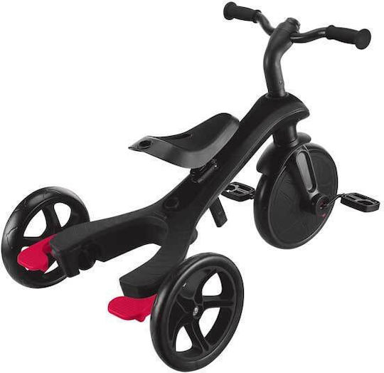 Globber Explorer Trike Превозно Средство с Ръкохватка за Родител 4 в 1 за 10 Месеца Черно