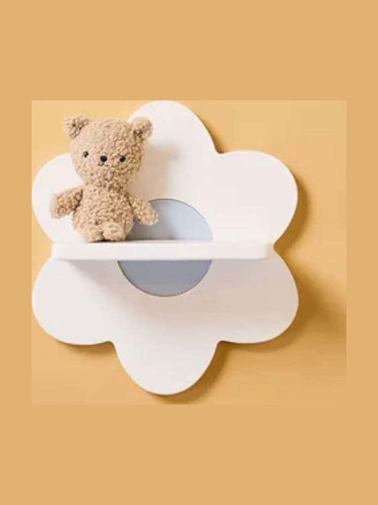 Kids Wall Mount Shelf White