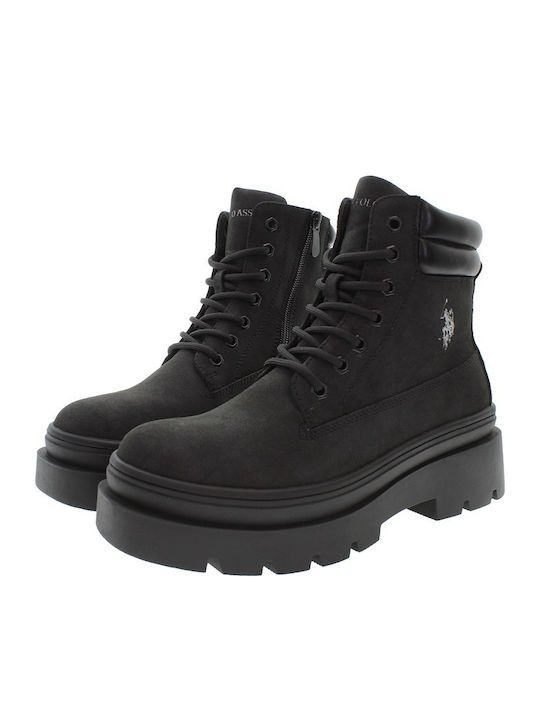 Stiefeletten Damen Schwarz
