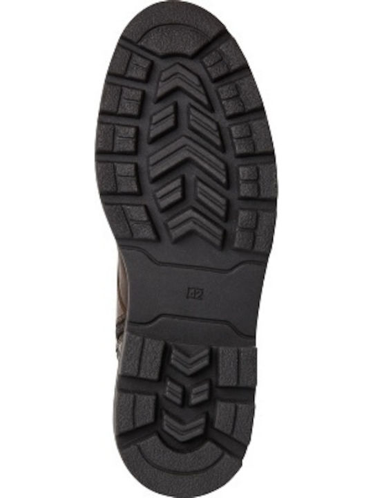 Leather Brown Men's Boots