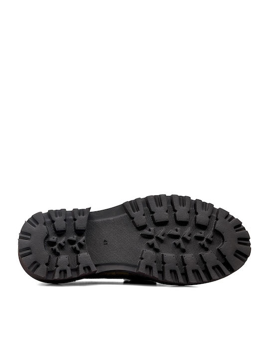 Leder Herren Mokassins in Braun Farbe