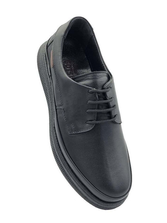 Men's Leather Casual Shoes Black