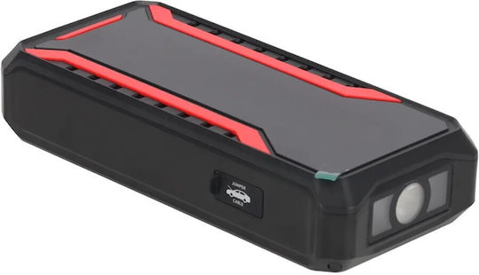 Dedra Portable Car and Motorcycle Battery Starter 12000mAh with Power Bank USB and Flashlight 12V