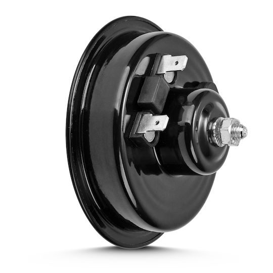 Set Electromagnetic Claxons Disc Type 24v 3a+3a High & Low Tone