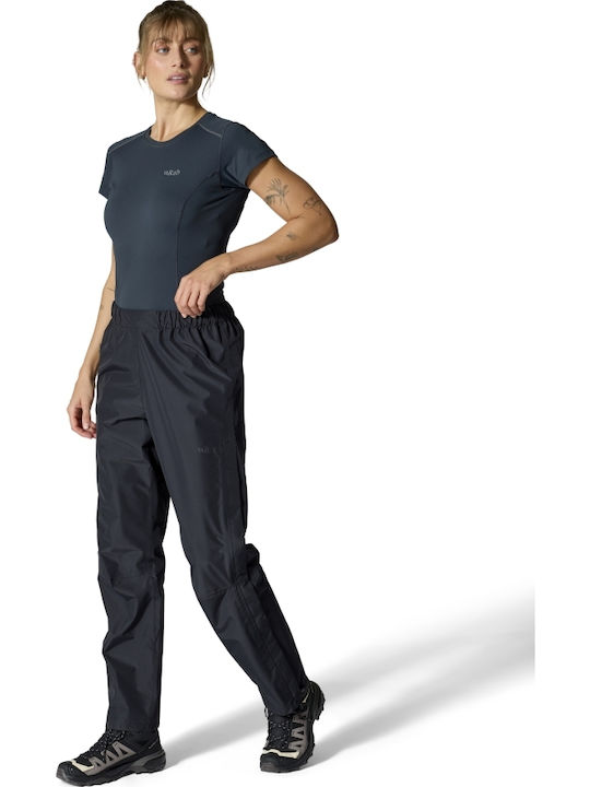 Rab Downpour Women's Hiking Long Trousers Black