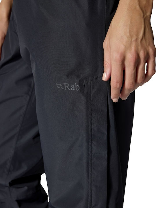 Rab Downpour Women's Hiking Long Trousers Black