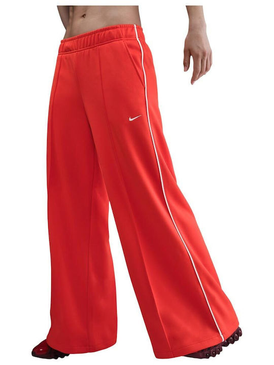 Sportswear Sweatpants Wide Red