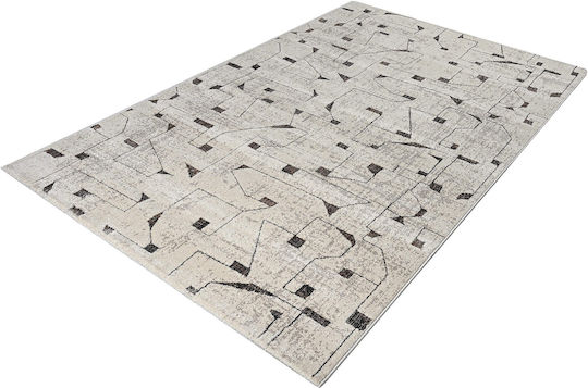 Balsan Cairo Giza 28002 Сет Съвременни Спалня килими Бежов P621579 3бр