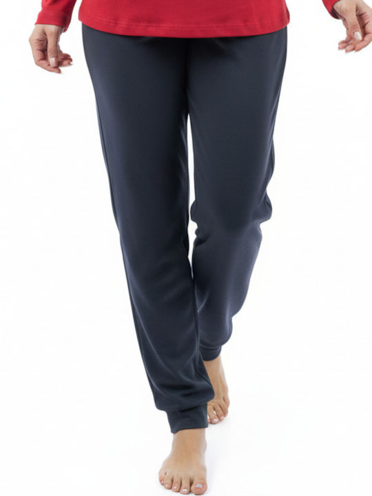 Dustin Winter Damen Pyjama-Set Cherry