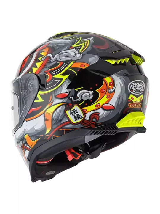 Premier Typhoon LY 12 Κράνος Μηχανής Full Face ECE 22.06 1580gr με Pinlock και Sunvisor