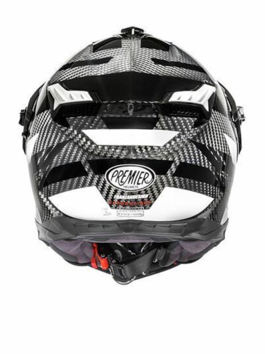 Premier Discovery Gray Gloss EA 8 Κράνος Μηχανής On-Off ECE 22.06 με Pinlock και Sunvisor