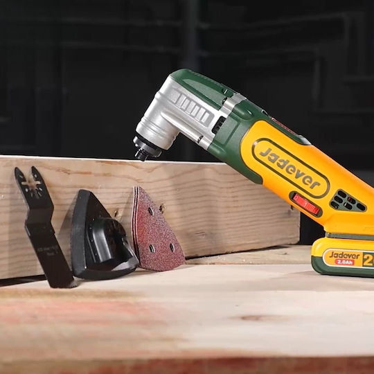 Jadever JDMUP5021 Electric Oscillating Multi Tool 20V 1x1.5Ah with Speed Control 400395