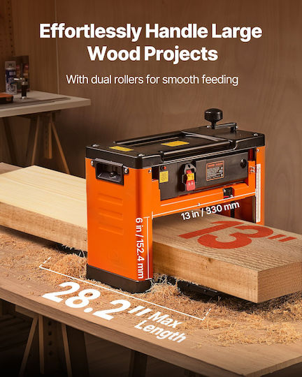 Vevor Μηχανήμα Επεξεργασίας Μετάλλου TSBCDSLXD25DY60QW001V2 με Ισχύ 2kW