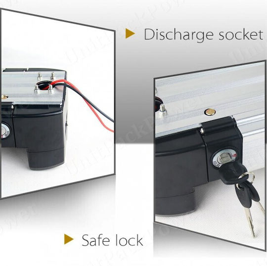 Electric Bicycle Battery 36 V 16A Rack Type