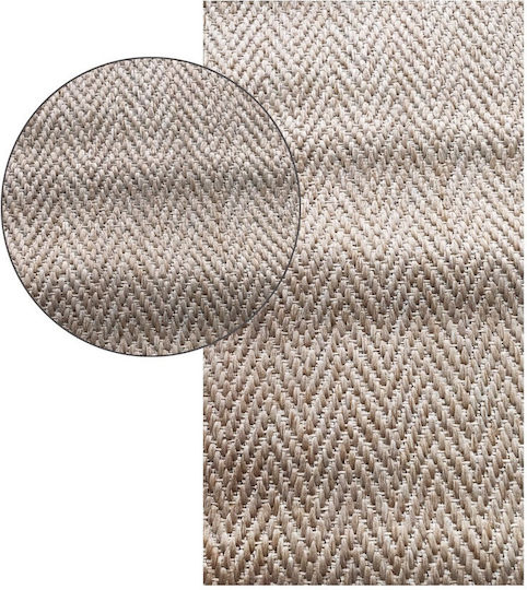 Atmosphera Χαλί Εξωτερικού Χώρου Ορθογώνιο Μπεζ 120x180cm