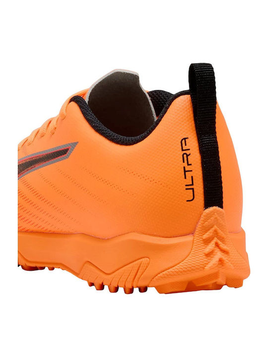 Kids Soccer Cleats Ultra 6 Play Tt Jr with Turf Orange