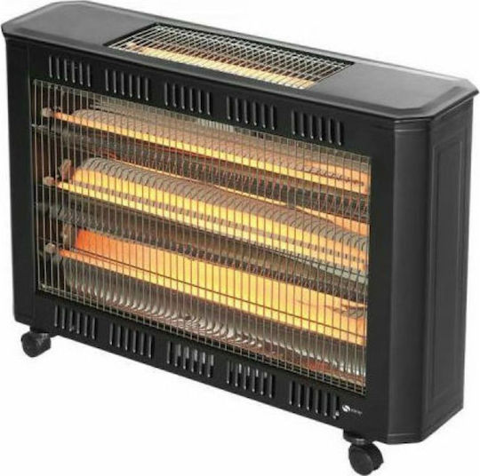 Saray 6040 Quartz Heater with Thermostat 2700W Black