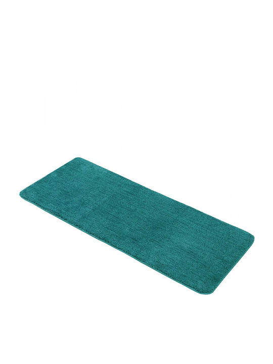 Atmosphera Covoraș De Baie Din Microfibra Peacock 7741119 Albastru 50x120 Cm