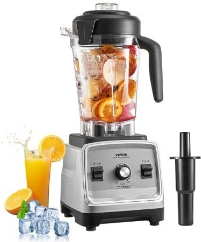 Vevor Blender Cu Cană Din Plastic 2,5 L 1600W Gri BDJYZSBJBJ30V7WQXV2