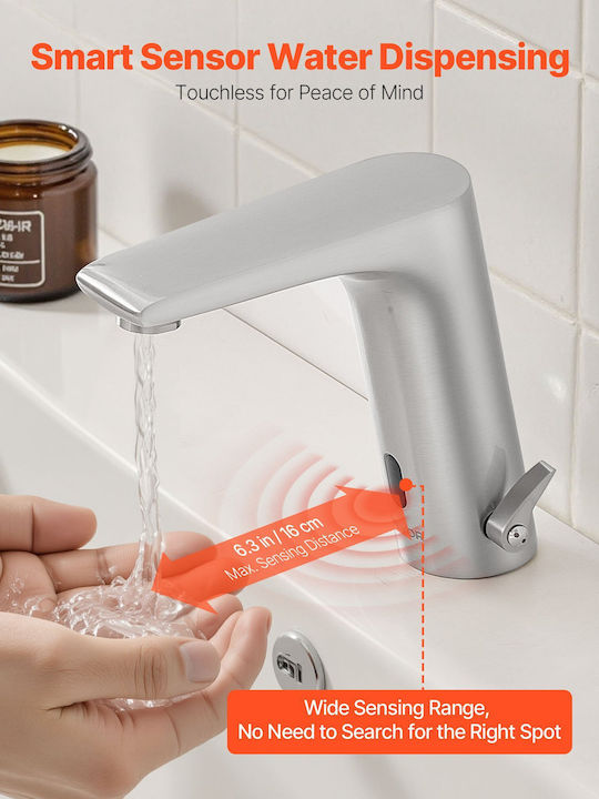 Vevor Mixing Sink Faucet Silver