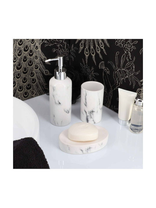 Aria Trade Porzellan Spender Weiß 350ml