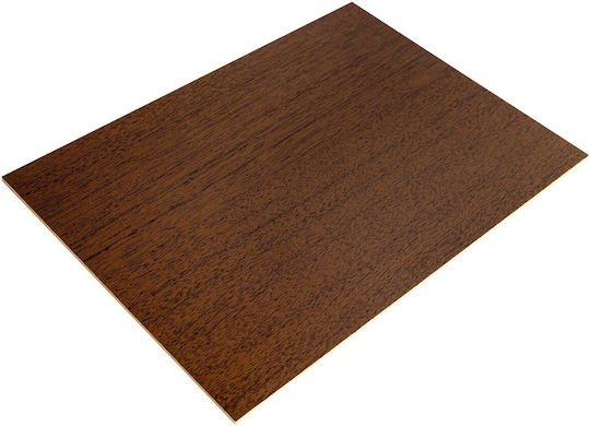 Creative Deco 10 X A3 Placă Mdf Wenge Maro Închis 420 X 300 X 3 Mm Plăci Mdf Hârtie De Artizanat Decorativă Pyrogravură Tăiere Laser Modelare Frezare Cnc Plotter Puzzle Electric