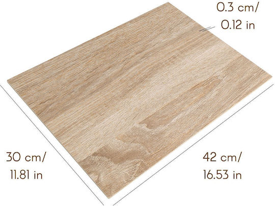 Creative Deco 10 X A3 Eichen-MDF-Brett 420 X 300 X 3 Mm MDF-Bretter Diy Handarbeiten Ideal Pyrographie Lasergravur Modellierung Fräsen Cnc Plotter Stichsäge