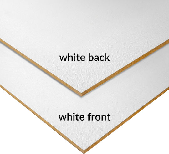 Creative Deco 10 x A4 MDF-Platte Weiß 300 x 210 x 3 mm MDF-Platten DIY Basteln Perfekt für Pyrographie Laserschneiden Modellbau Fräsen CNC Plotter Laubsägearbeiten