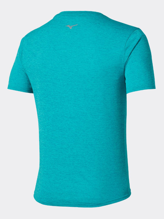 Impulse Core Herrenblusen Kurzarm Sportliches T-Shirt Türkis