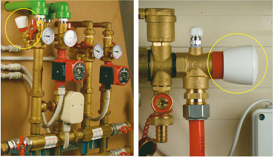 Valvă Diferențial Giacomini R147ny004 3/4" Filet Intern Comutatoare și robinete apă Instalare HVAC By-pass din alamă
