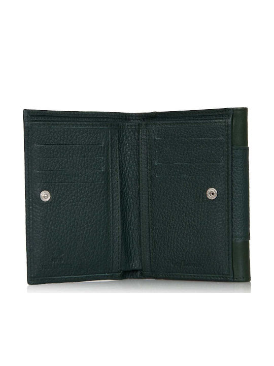 Leather Women's Wallet Classic Green