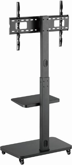 Gembird TVS-75S-02 Fernsehhalterung Boden bis 75" Schwarz